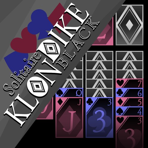 Solitaire Klondike BLACK