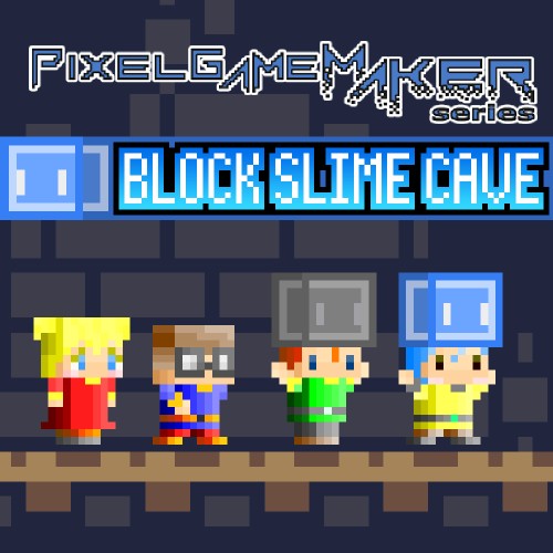 Pixel Game Maker Series BLOCK SLIME CAVE
