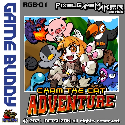 Pixel Game Maker Series CHAM THE CAT ADVENTURE