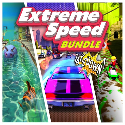 Extreme Speed Bundle Go! Fish Go! Adrenaline Rush, Jet Ski Rush