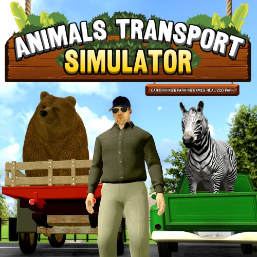 Animals Transport Simulator - Car Driving & Parking Games Real Zoo Park