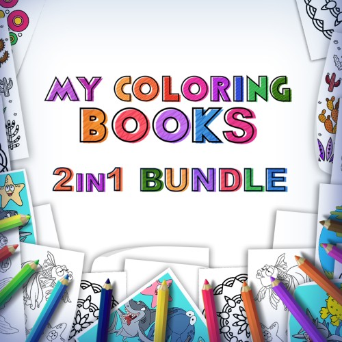 My Coloring Books - 2 in 1 Bundle