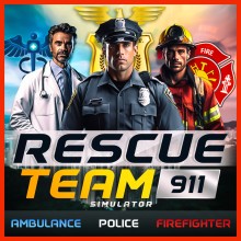 Rescue Team 911 Simulator - Ambulance,Police, Firefighter