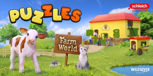 schleich® Puzzles FARM WORLD