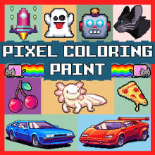 Pixel Coloring Paint