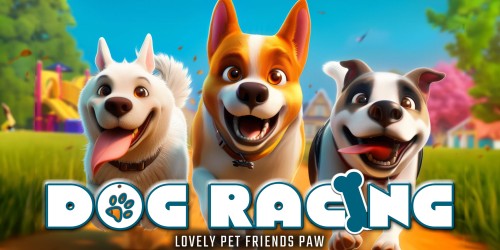 DOG RACING - LOVELY PET FRIENDS PAW