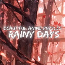 Beautiful Anime Puzzles - Rainy Days