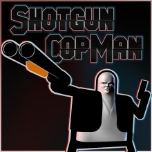 Shotgun Cop Man