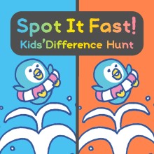 Spot It Fast! Kids’ Difference Hunt