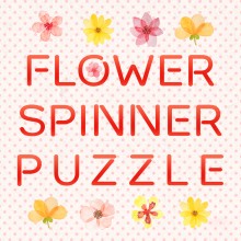 FLOWER SPINNER PUZZLE