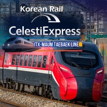 Korean Rail Celesti Express ITX-MAUM Taebaek Line  