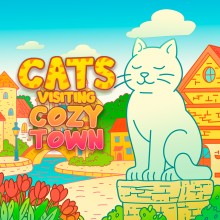Cats Visiting Cozy Town