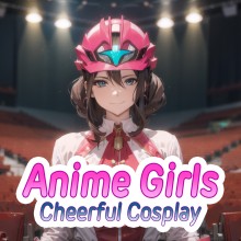 Anime Girls: Cheerful Cosplay