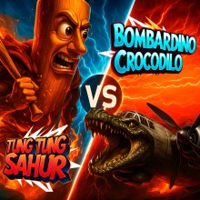 BOMBARDINO CROCODILO vs TUNG TUNG SAHUR