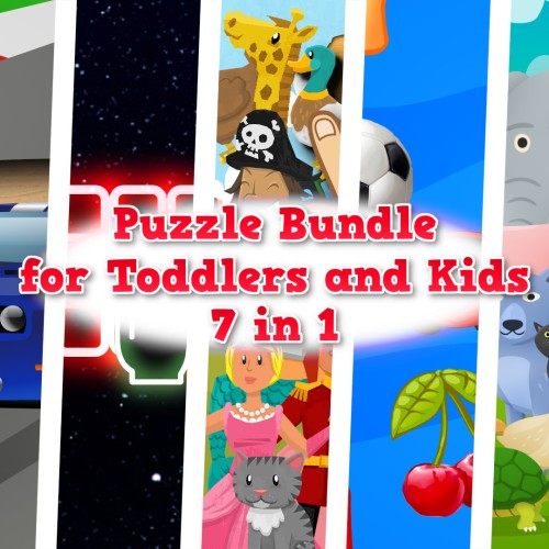 Puzzle Bundle for Toddlers and Kids - 7 in 1