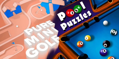 Pure Mini Golf and Pool Puzzles Bundle