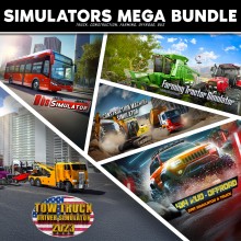 SIMULATORS MEGA BUNDLE - Truck, Construction, Farming, Offroad, Bus