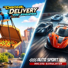 Auto Sport Racing & DRONE DELIVERY - FPV SIMULATOR