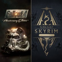 The Elder Scrolls V: Skyrim Anniversary Edition + Fallout 4: Anniversary Edition Bundle - Nintendo Switch 2 Edition